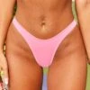 Brazilian Bikini Bottoms In Pink