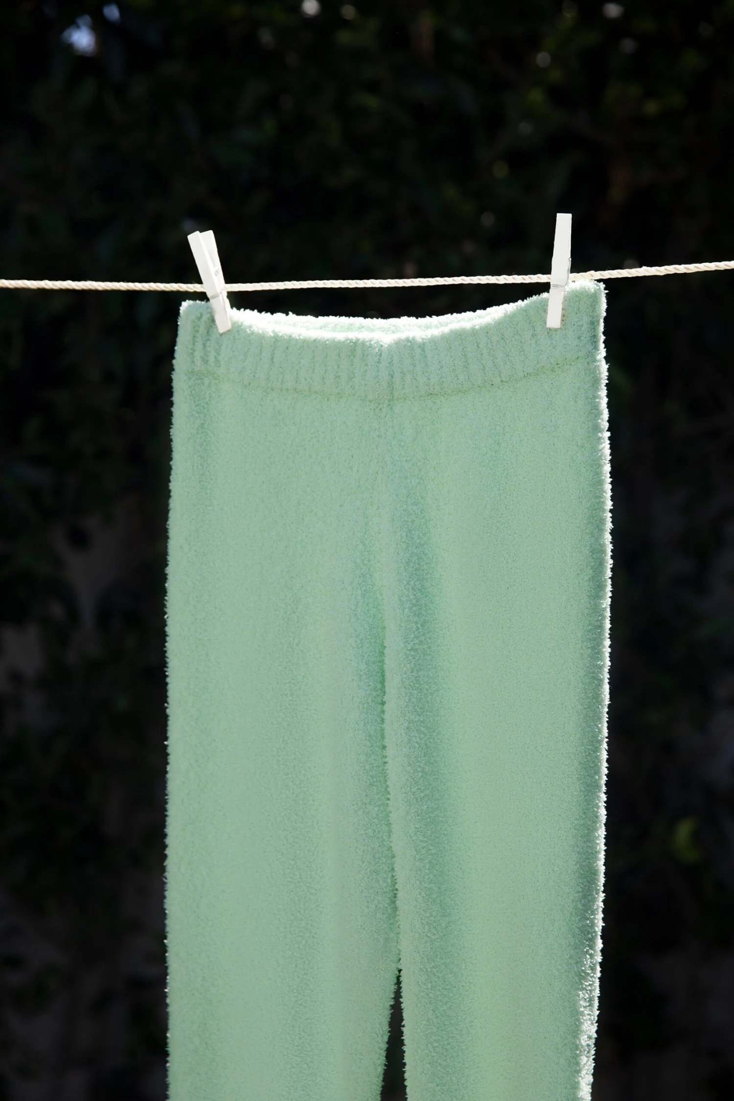 Until Further Notice Cosy Flared Leg Trousers In Green - Image 10
