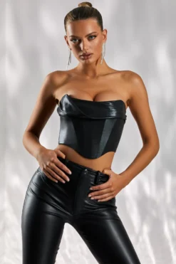 Strapless Bustier In Black