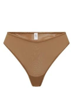 Soft Mesh Brief In Almond
