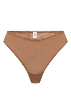 Soft Mesh Brief In Honey