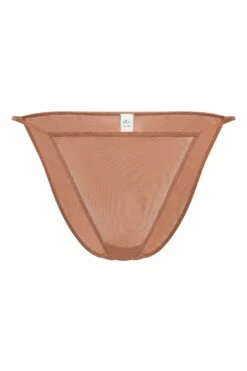 Soft Mesh String Bikini In Honey