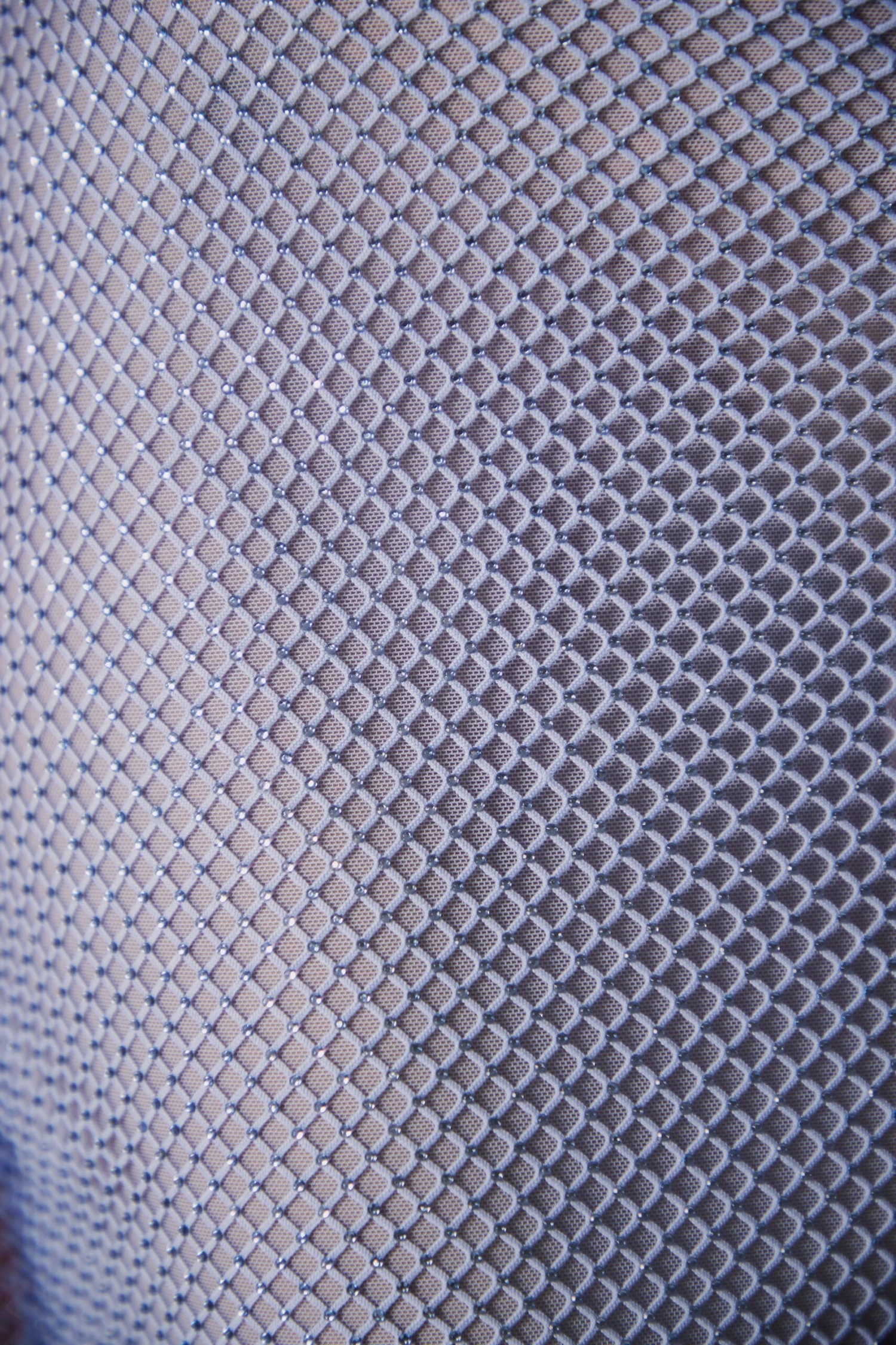 Embellished Cowl Neck Corset In Blue - Image 5