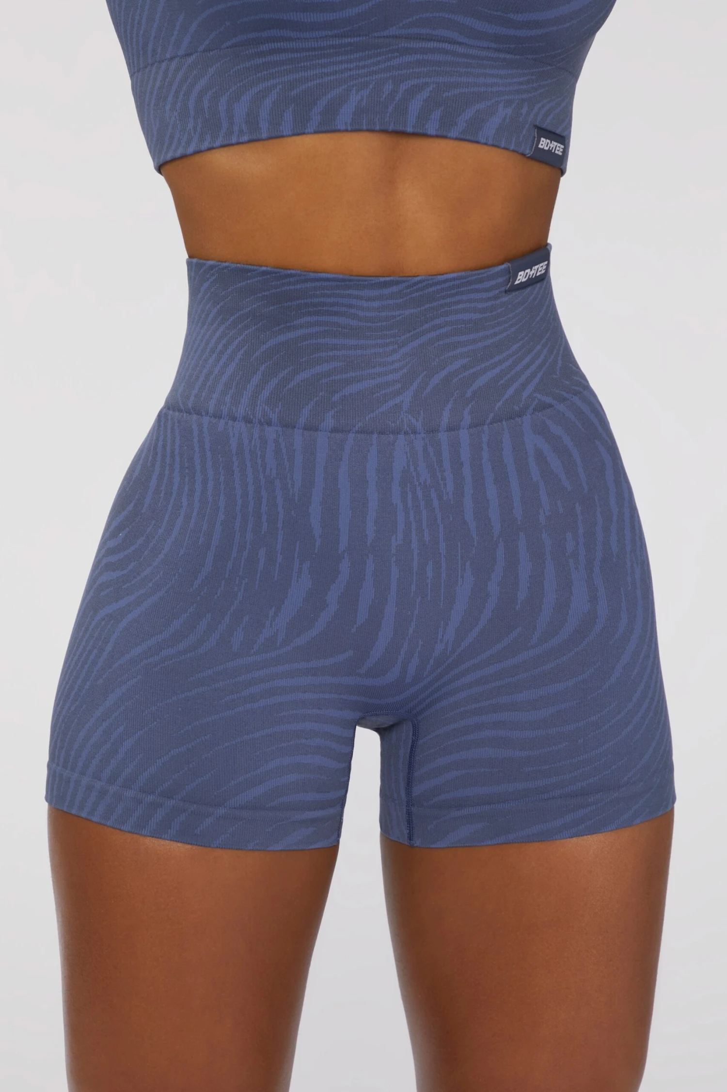 Mini Shorts In Indigo - Image 5