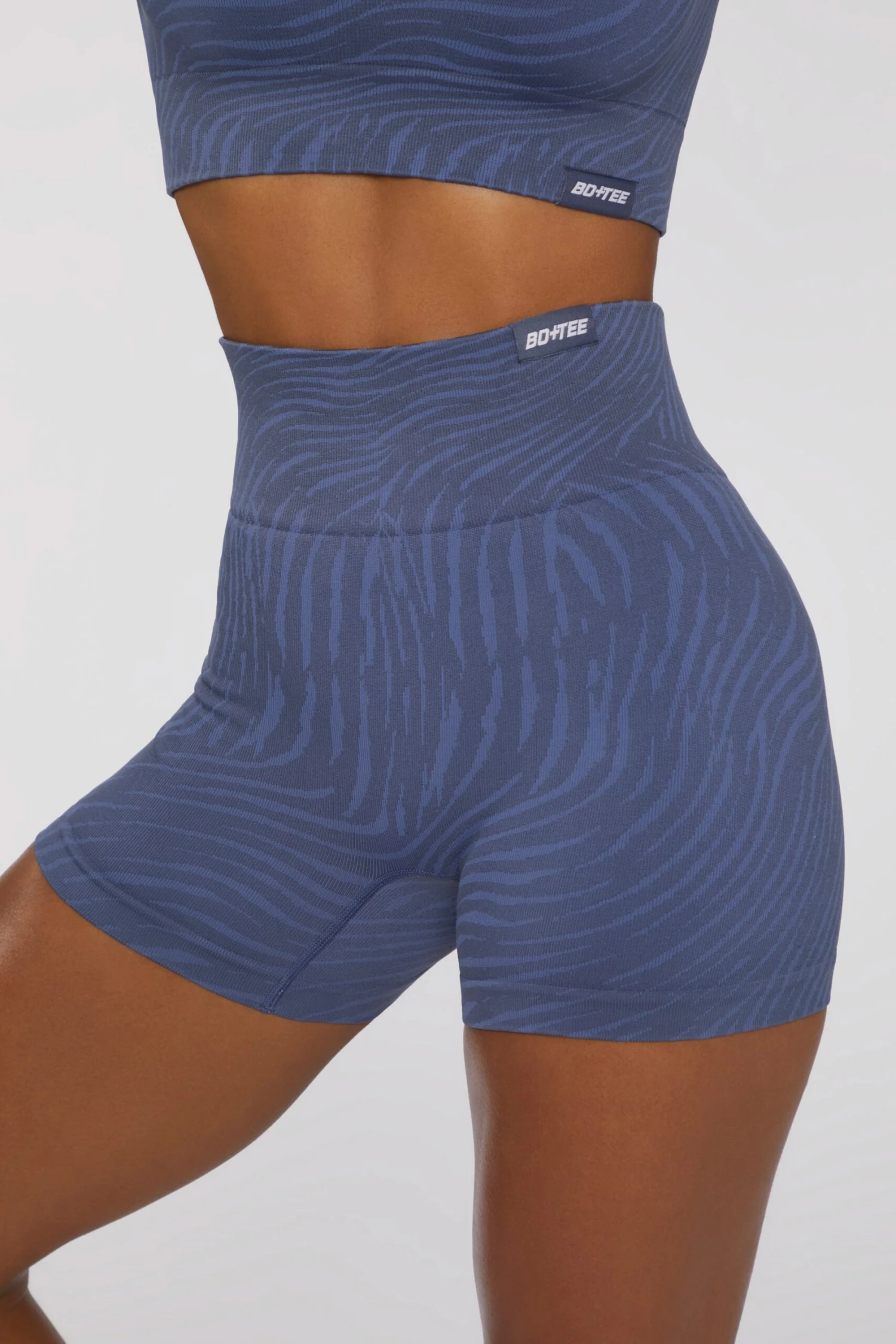 Mini Shorts In Indigo - Image 8
