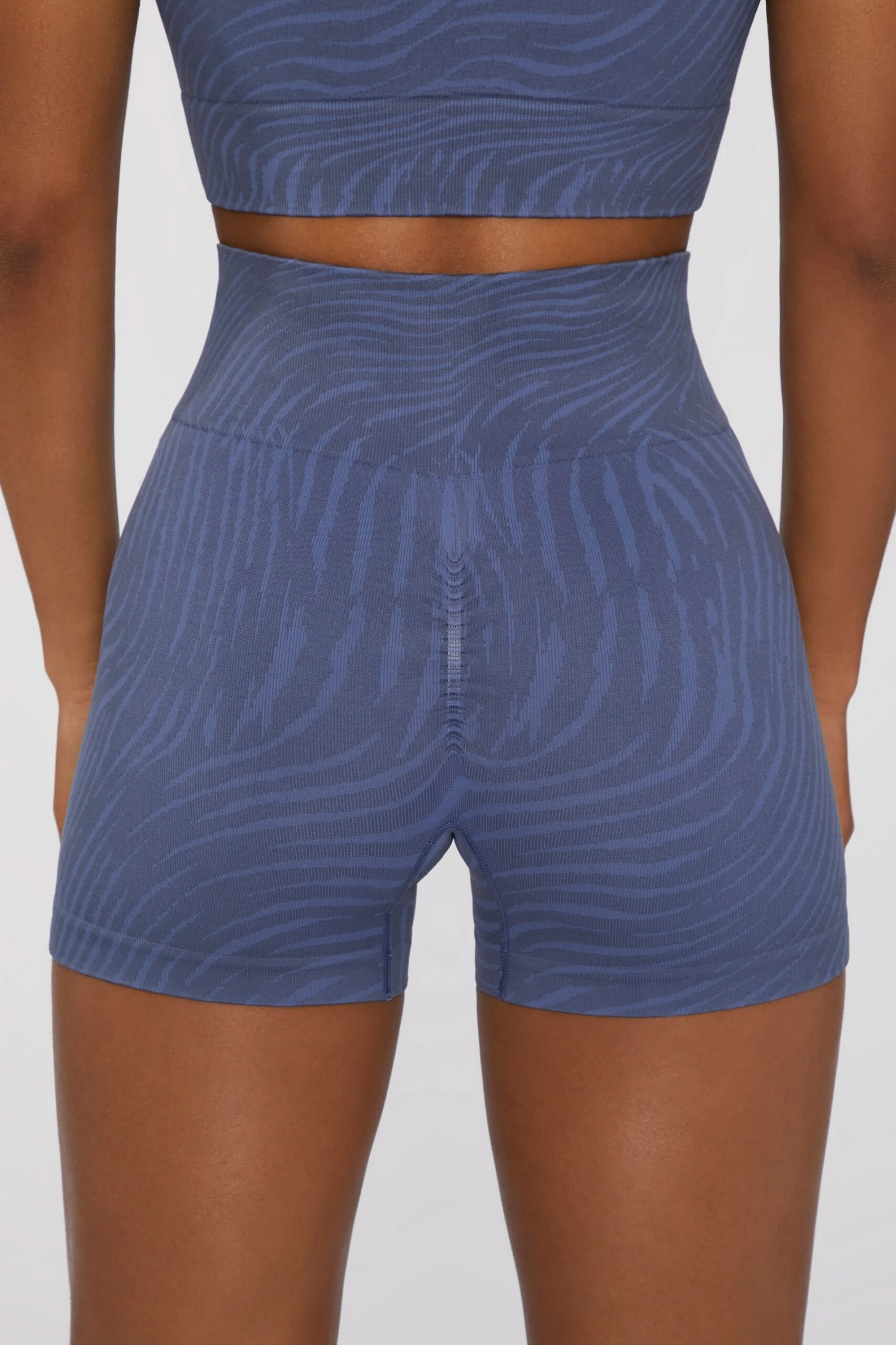 Mini Shorts In Indigo - Image 6