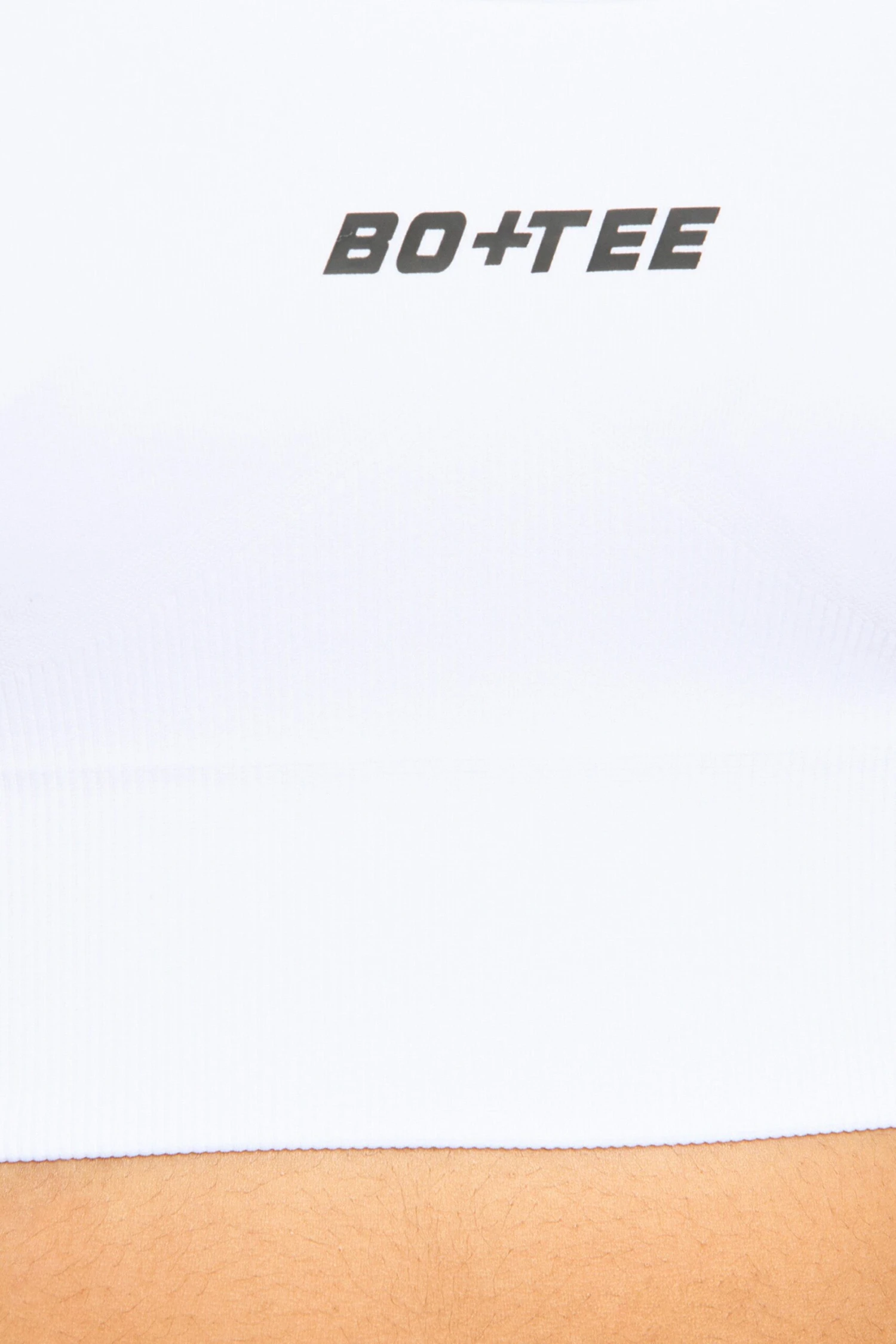 Halter Neck Sports Bra In White - Image 8