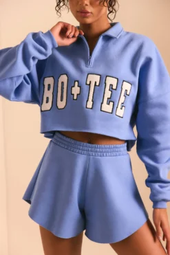 Sweat Shorts In Cerulean Blue