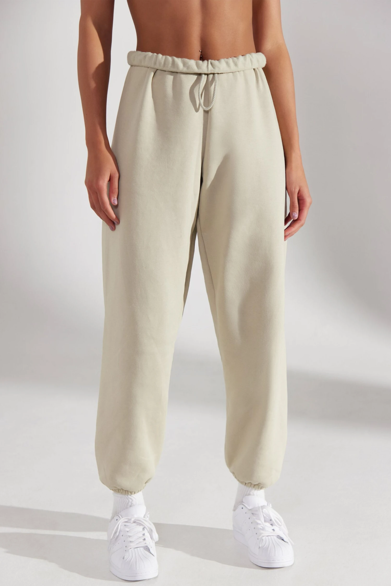 Oversized Joggers In Limestone - Image 7