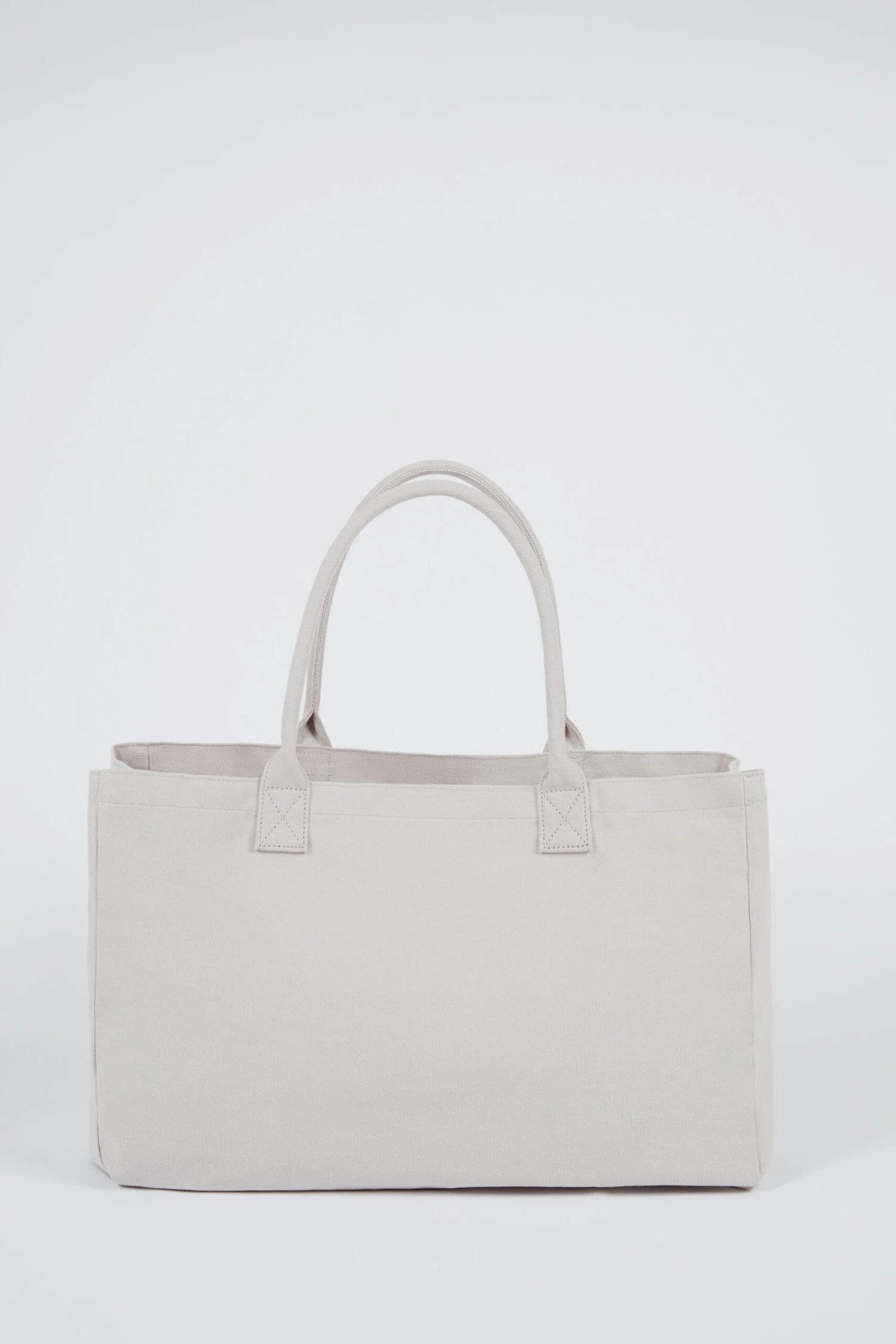 Tote Bag In Grey - Image 4