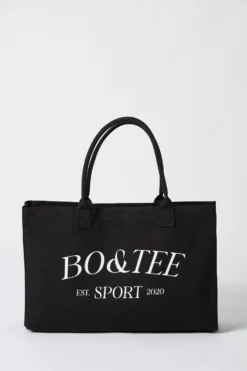 Large Canvas Tote Bag In Black