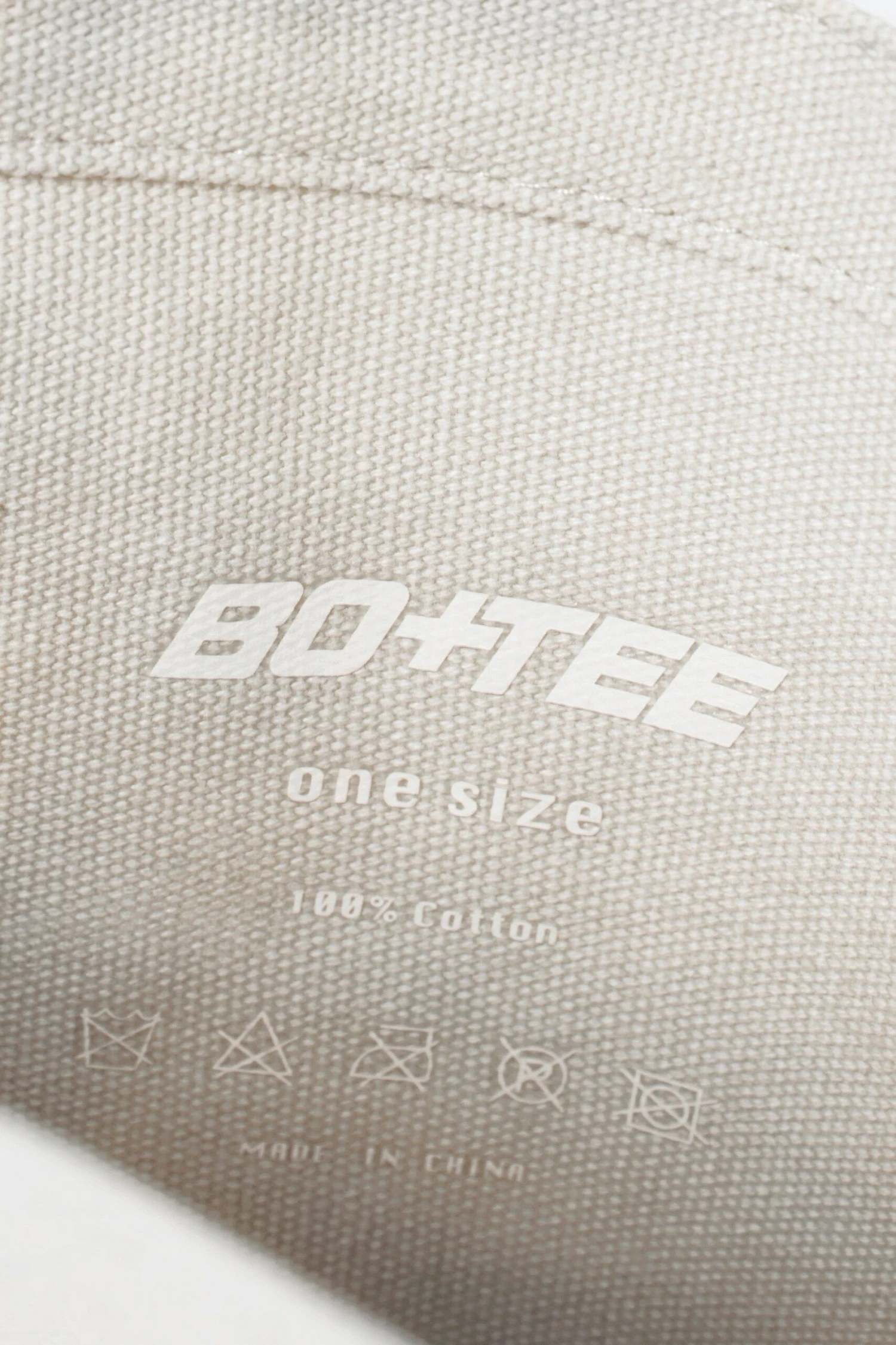 Large Canvas Tote Bag In Vintage Grey - Image 5