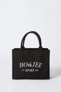 Medium Canvas Tote Bag In Black