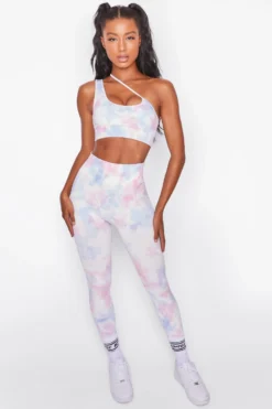 Energy Seamless Full Length Leggings In Tie Dye