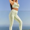 Transform Slinky Full Length Leggings In Green