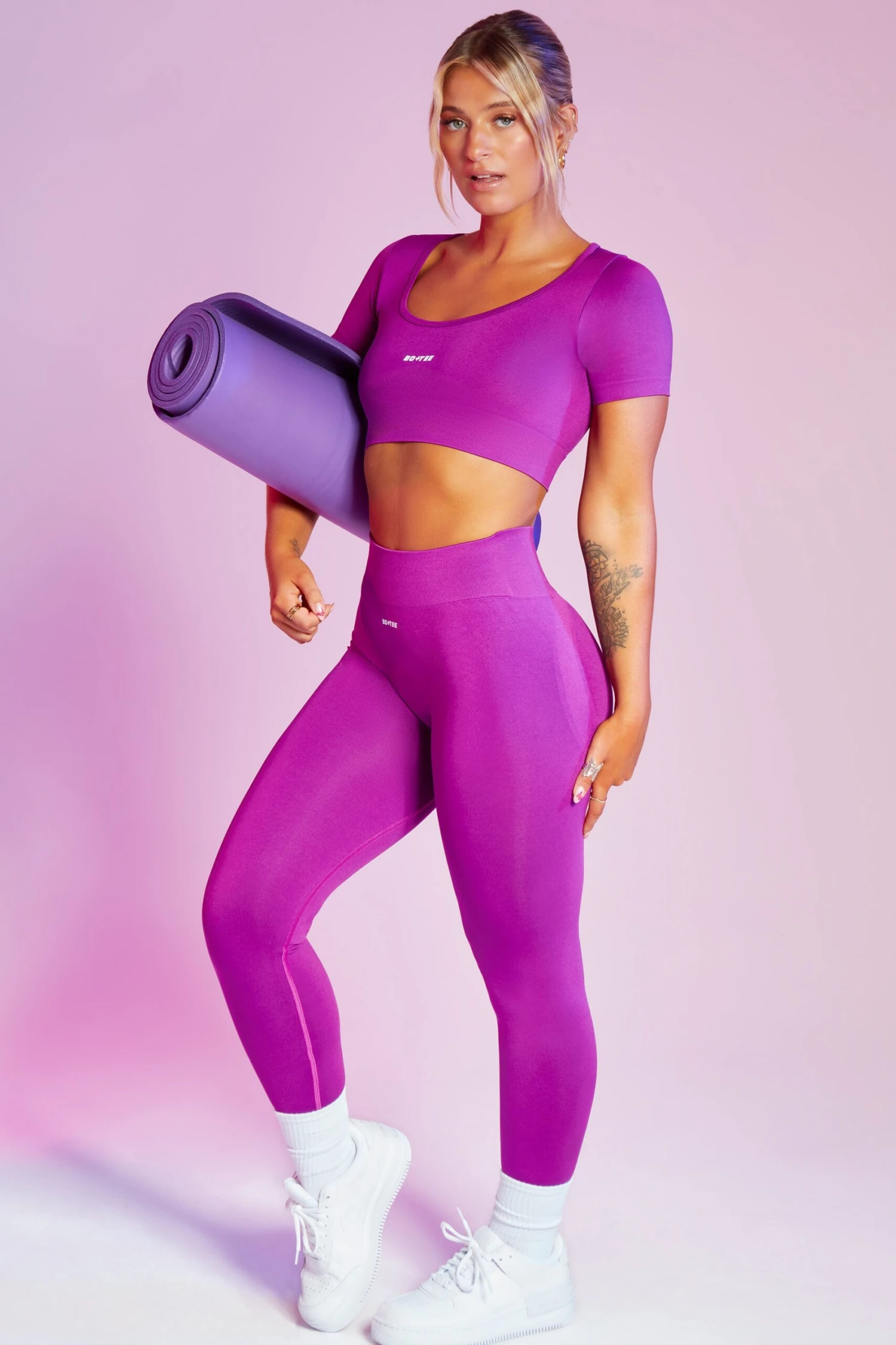 Leggings In Purple