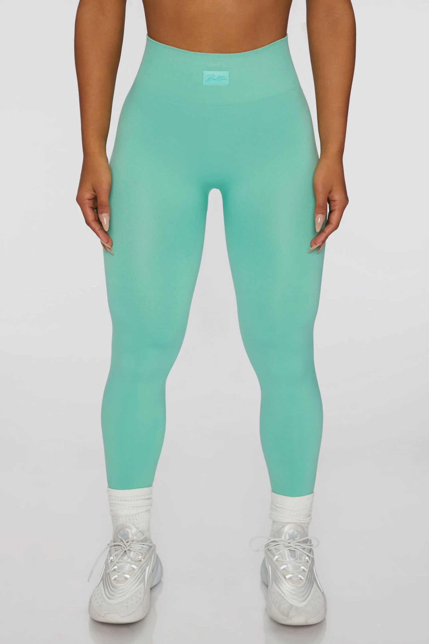 Leggings In Turquoise - Image 2